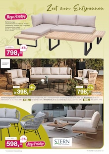 Sofa im aktuellen Möbel Inhofer Prospekt (Ulm) Sofa im Möbel Inhofer Prospekt "IHR WOHLFÜHLORT UNTER FREIEM HIMMEL" mit 24 Seiten (Ulm)