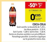 Coca-Cola dans le catalogue Supeco