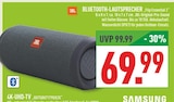 Bluetooth-Lautsprecher im Angebot bei Marktkauf in Lemgo Bluetooth-Lautsprecher Angebote von JBL bei Marktkauf Lemgo für 69,99 €