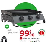 Plancha gaz lazuli - INVENTIV - Mr. Bricolage à Carpentras Plancha gaz lazuli - INVENTIV en promo chez Mr. Bricolage Carpentras à 99,90 €