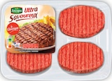 16 hachés ultra savoureux 15% mg - préparation de viande bovine hachée (75%) et de fibres végétales - SOCOPA dans le catalogue Intermarché Hyper