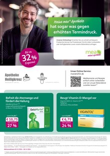 Aktueller mea - meine apotheke Prospekt "Unsere November-Angebote" Seite 1 von 4 Seiten für Trier