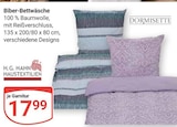 Biber-Bettwäsche bei GLOBUS im Raunheim Prospekt für 17,99 €