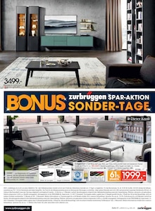 Fernseher im Zurbrüggen Prospekt "BONUS SONDER-TAGE" mit 42 Seiten (Detmold)