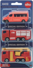Feuerwehr- oder Polizei-Set von siku für 7,99 € bei Rossmann im Angebot Feuerwehr- oder Polizei-Set von siku im aktuellen Rossmann Prospekt