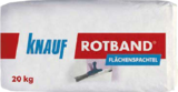 Rotband Flächenspachtel von Knauf für 28,99 € bei Globus-Baumarkt im Angebot Rotband Flächenspachtel von Knauf im aktuellen Globus-Baumarkt Prospekt