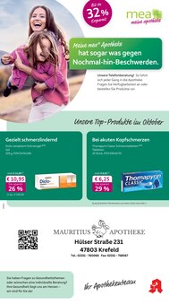 Aktueller mea - meine apotheke Prospekt für Krefeld mit  Seiten