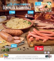 Saucisse en promo dans le catalogue Supermarchés Match à la page 7
