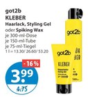 KLEBER Haarlack, Styling Gel oder Spiking Wax Angebote von got2b bei V-Markt Regensburg für 3,99 €