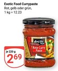 Rote Currypaste im Angebot bei GLOBUS in Siegen Rote Currypaste Angebote von Exotic Food bei GLOBUS Siegen für 2,69 €