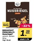 Nussriegel von BREAKFAST FROM BELL’S im aktuellen Netto mit dem Scottie Prospekt für 1,39 €