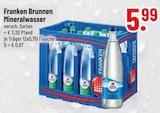 Mineralwasser von Franken Brunnen im aktuellen Trinkgut Prospekt für 5,99 €