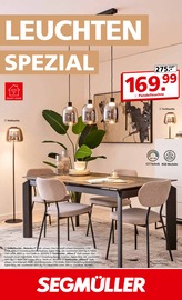 Aktueller Segmüller Prospekt mit Tisch, "LEUCHTEN SPEZIAL", Seite 1