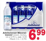 Mineralwasser Angebote von Adelholzener bei E center Heidelberg für 6,99 €