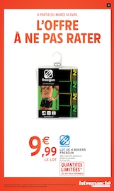 Boxer Homme en promo dans le catalogue Intermarché Super à la page 31