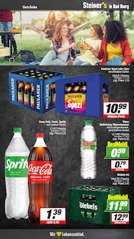 Coca Cola im EDEKA Prospekt "Aktuelle Angebote" mit 22 Seiten (Osnabrück)