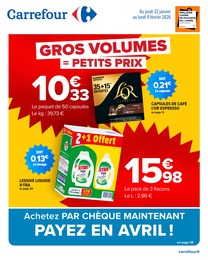 Offre Lessive Liquide dans le catalogue Carrefour du moment à la page 1