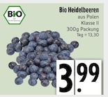 Bio Heidelbeeren im EDEKA Prospekt Bio Heidelbeeren von im aktuellen EDEKA Prospekt für 3,99 €