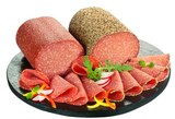 Aktuelles Geflügelsalami mit oder ohne Pfeffer Angebot bei REWE in Duisburg ab 1,89 €