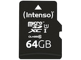 Speicherkarte im MediaMarkt Saturn Prospekt UHS-1 Klasse 10, Micro-SDXC Speicherkarte, 64 GB von INTENSO im aktuellen MediaMarkt Saturn Prospekt für 12,99 €
