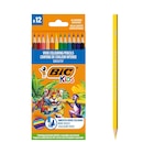 BIC Kids 12 Crayons de Couleur bois - Couleurs assorties à Bureau Vallée dans Courchevel BIC Kids 12 Crayons de Couleur bois - Couleurs assorties à Bureau Vallée dans Courchevel