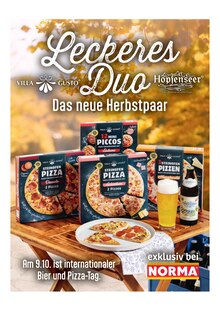 Pizza im aktuellen Norma Prospekt (Stuttgart) Pizza im Norma Prospekt "Mehr fĂĽrs Geld" mit 27 Seiten (Stuttgart)