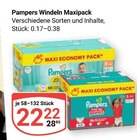 Windeln Maxipack Angebote von Pampers bei GLOBUS Oberursel für 22,22 €