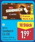 Sandwich-Eis XXL von Mucci für 1,99 € bei ALDI Nord im Angebot Sandwich-Eis XXL von Mucci im aktuellen ALDI Nord Prospekt