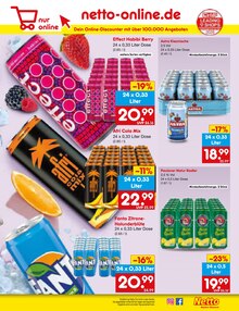 Energydrink im Netto Marken-Discount Prospekt "Aktuelle Angebote" mit 65 Seiten (Dinslaken)