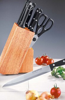 Messerblock „Küchenchef“ bei porta Möbel in Koblenz Messerblock „Küchenchef“ im Angebot bei porta Möbel Koblenz für 24,95 €