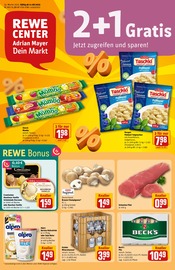 Aktueller REWE Prospekt mit Bier, "Dein Markt", Seite 1