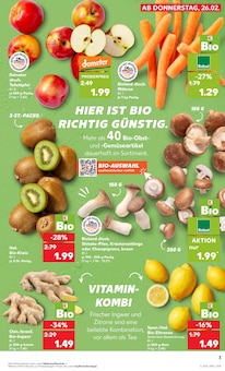 Pilze im Kaufland Prospekt "Aktuelle Angebote" mit 74 Seiten (Essen)