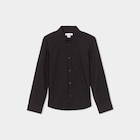 Chemise manches longues noir garçon - LH - La Halle Chemise manches longues noir garçon - LH à 7,99 € dans le catalogue La Halle