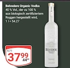 Aktuelles Organic Vodka Angebot bei GLOBUS in Erlangen ab 37,99 €