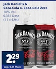 Jack Daniel's & Coca-Cola im Angebot bei Getränkewelt in Borken Jack Daniel's & Coca-Cola Angebote von Jack Daniel's bei Getränkewelt Borken für 2,29 €