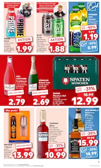 Jack Daniels im Kaufland Prospekt "Aktuelle Angebote" mit 44 Seiten (Brühl)