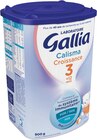 CALISMA CROISSANCE 3 DES 12 MOIS GALLIA dans le catalogue Super U