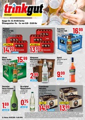 Trinkgut Discounter Prospekt der aktuellen Woche mit 4 Seiten, gültig von 10.08.2026 bis 15.08.2026, in Velden und Umgebung Aktueller Trinkgut Discounter Prospekt in Velden und Umgebung, "Aktuelle Angebote" mit 4 Seiten, 10.08.2026 - 15.08.2026