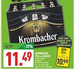 PILS oder RADLER Angebote von Krombacher bei Marktkauf Hagen für 10,99 €