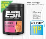 Designer Whey Protein von ESN im aktuellen E center Prospekt