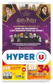 Catalogue Supermarchés Hyper U en cours à Sillery et alentours, "Hyper U", 56 pages, 05/11/2024 - 17/11/2024