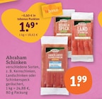 Schinken Angebote von Abraham bei tegut Frankfurt für 1,49 €