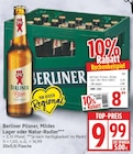 Pilsner Mildes Lager oder Natur-Radler von Berliner im aktuellen EDEKA Prospekt