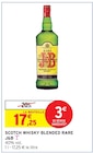 Scotch whisky blended Rare - J&B en promo chez Intermarché Bourges à 17,25 €