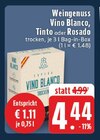 EDEKA - Vino Blanco Angebot im Prospekt Vino Blanco bei EDEKA im Prospekt "" für 4,44 €