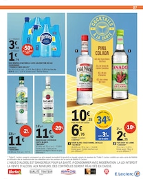 Offre Eau Minérale dans le catalogue E.Leclerc du moment à la page 27
