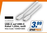 USB-C auf USB-C Kabel im Angebot bei expert in Moers USB-C auf USB-C Kabel Angebote von Vivanco bei expert Moers für 3,99 €