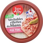 Véritables rillettes du mans - SAINT ALBY - Lidl à Roubaix Véritables rillettes du mans - SAINT ALBY en promo chez Lidl Roubaix à 1,25 €