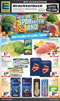 Aktueller EDEKA Prospekt "Aktuelle Angebote" Seite 1 von 14 Seiten für Mettingen