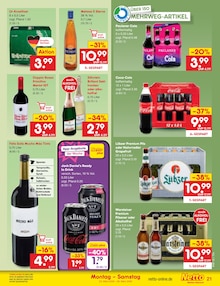 Cola im Netto Marken-Discount Prospekt "Aktuelle Angebote" mit 60 Seiten (Pirna)